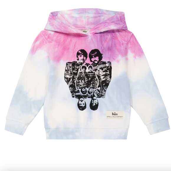 NWT Stella McCartney Kids Beatles Tie-Dye Hoodie - Picture 1 of 2